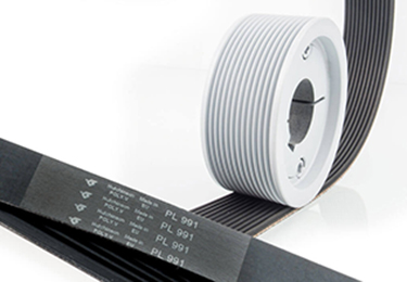 Ceinture Poly V double face